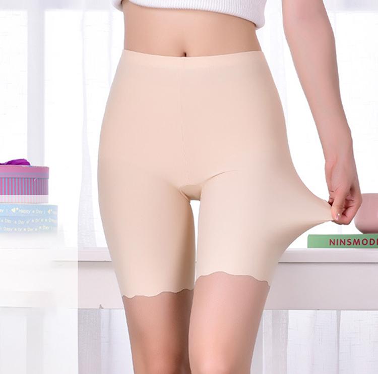 Seamless Safety Short Pants Summer Women Plus Size Boxers For Female Anti Rub Safety Shorts Under Skirt Panties Underwear 3XL L