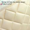 Quilted Cat Bed Breathable Floral Pet Lounger Machine Washable Pet Bed with Raised Edges for Cats Small Dogs