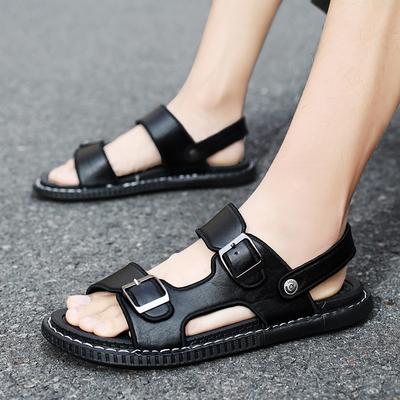 Summer Men Sandals Open Toe Flat Mens Casual Shoes Outdoor Walking Sandals for Men Beach Shoes Sandalias Hombre Men Slippers