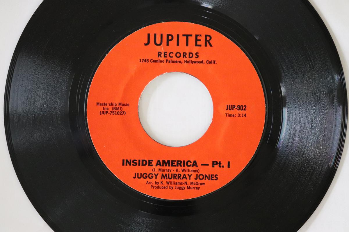 

7inch Record JUGGY MURRAY JONES Inside America JUP902 Jupiter Records 1976 US SoulFunk Used