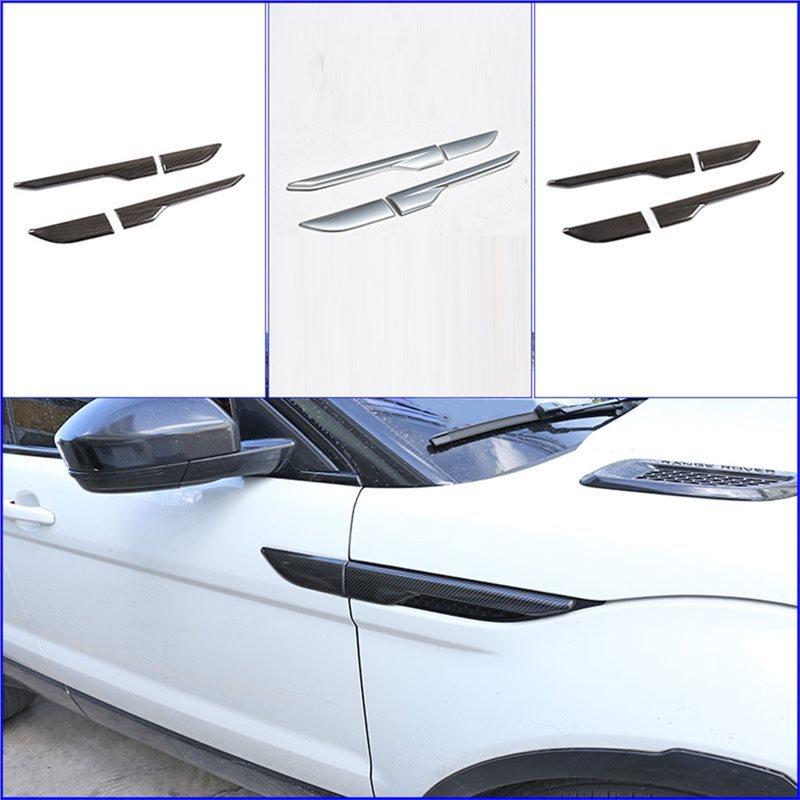 For Land Rover Range Rover EVOQUE 2012-2018 Air Wing Vent Cover Trim Car Side Fender Silver