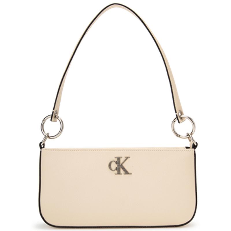 

Calvin Klein Fashion Minimalist Metal Letter Zipper Underarm Baguette Shoulder Bag Women Shoulder Bag Beige DH3237-280 280-Almond Yellow,Basic Set (Bag)