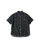 OUTDOOR PRODUCTS Denim Short Sleeve Shirt (Black)
