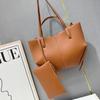 2024 PU-Leder Tragetasche Tragbar Große Kapazität Trendig Modisch Damen Nische High-End Schultertasche Achseltasche
