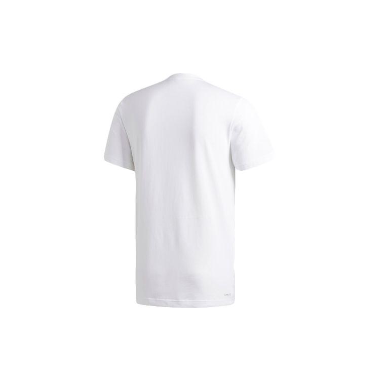 Adidas Geek Up Short Sleeve T-Shirt Men Tops White DU6296