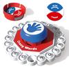 Juego de Mesa de Letras Locas Tablero de Cartón Para Reuniones Familiares Divertido Educativo Juguete de Plástico