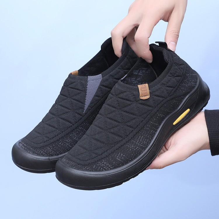 Fashion Men Shoes Spring New Comfortable Soft Sole Sewing Casual Shoe Breathable Non Slip Sneakers Lightweight Large Size Men Shoes