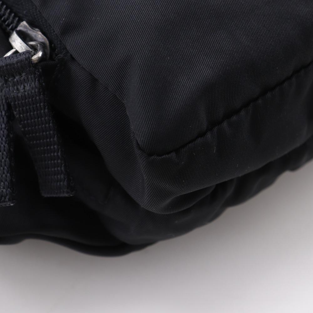 PRADA body bag Waist bag VA0056 black Nylon unisex Used