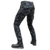 Mens Motorcycle Riding Pants With Multi Pockets Breathable Camo Cargo Trousers Protective Gear Compatible