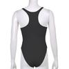 2022 European and American Women's Bodysuit Tight-fitting Thin Low-necked Chest Type Sexy Solid Color Sling Jumpsuit