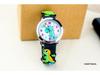 Fashionable 3D Silicone Dinosaur Quartz Watch for Kids - Cute Cartoon Animal Design
