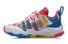 YOUNG Sonic 8 Low Top Children's Basketball Shoes White Blue Red Yellow YKBS046-41