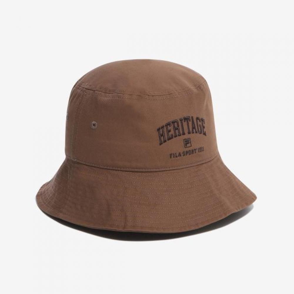 Fila New Basic Oversized Bucket Hat DARKBEIGE/060