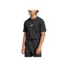 Adidas Essentials Sportswear Logo Crew Neck Short Sleeve T-Shirt Men Tops Black JE9024