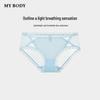 Mybody Women's Lace Mid-Low Waist Briefs