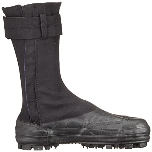 Soukaido Work Shoes, Double Pin Spike Tabi, Black, Size 28.0 cm, 4E