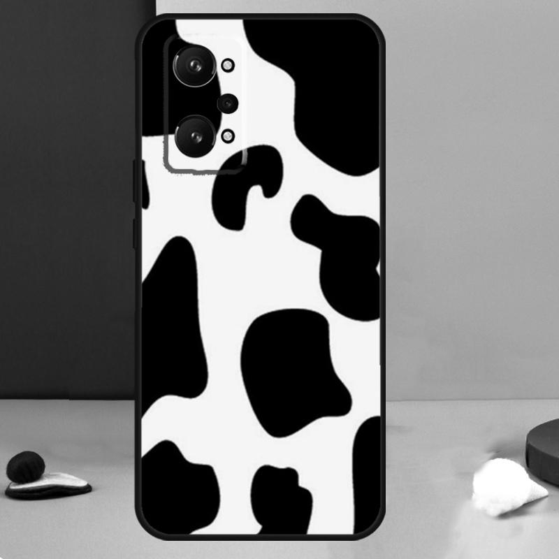 Spotted Cow Skin Print For Realme 14 13 Pro Plus 10 11 12 GT 5 6 6T GT7 Pro C61 C55 C53 C51 C21Y C25S C75 C67 Case