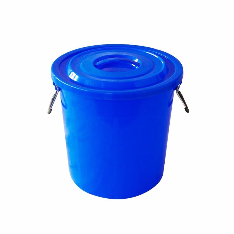 Laobaojia Heavy-Duty Round Industrial Waste Bin 100L