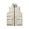 Large Pocket Sleeveless Vest Vest Vest Vest Winter Personalized Warm Vest Men Slim Fit