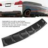 Rear Spoiler Shark 7 Fin Deflector Bumper Lip Diffuser Large