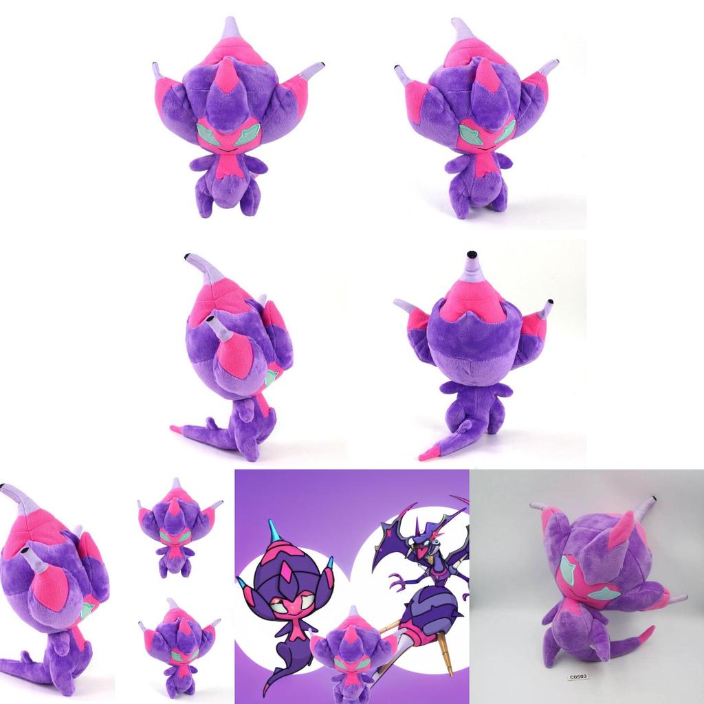 Adorable Poipole Plush Toy Soft Short Plush Animal Stuffed Doll 20cm Perfect Gift