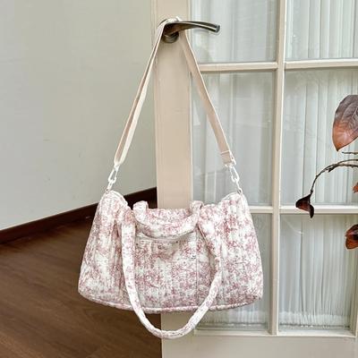 Fashion Versatile Shoulder Bag Sports and Fitness Crossbody Bag Style Mommy Handbag Mother and Baby Outdoor Tote Bag