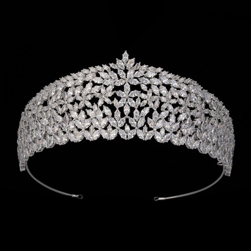 Bridal Wedding Tiara Classic New Fashion Design Bridal Hair Accessories Anniversary Wedding Women Crowns BC5829 Corona Princesa