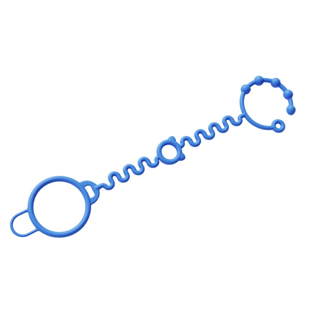 Adjustable Length Silicone Strap Flexible Silicone Anti Drop Strap Upgrades To Secure Cups & Bottles On Baby Strollers