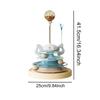 Detachable Cat Ball Track Toy Rotating Pet Puzzle Training Toy Cat Turntable Toy  Multi-Cat