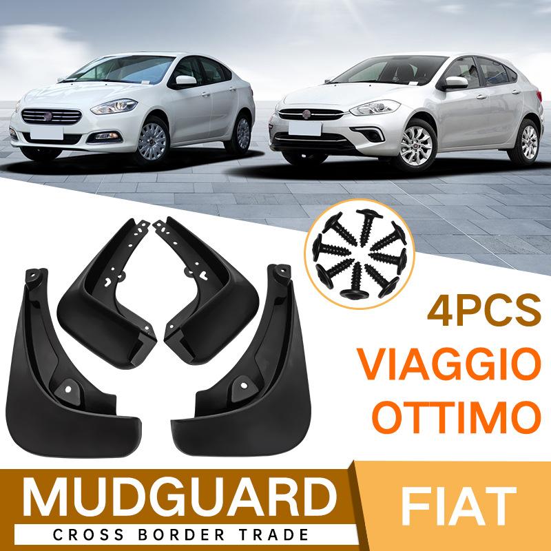 

Mud Flaps For FIAT iaggio Ottimo MudFlaps Front Rear Fender Car чорний