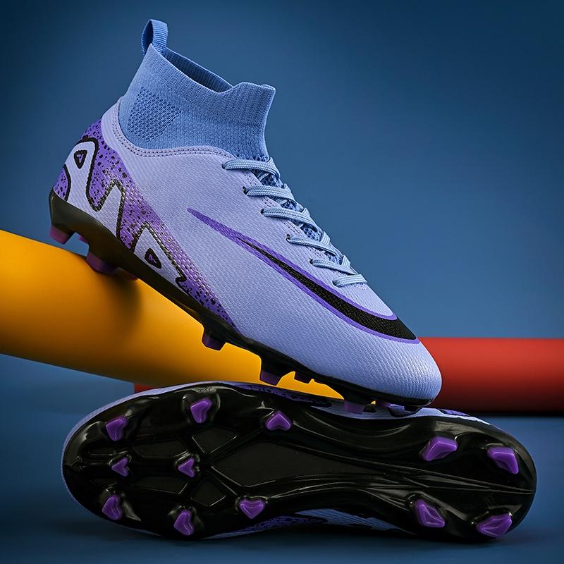 Ghete Noi de Fotbal pentru Antrenament Bărbați Copii Glezne Crampoane Pantofi de Fotbal Gazon TF/FG Meci Vânzare Fierbinte Calitate Înaltă Futsal Sport Interior