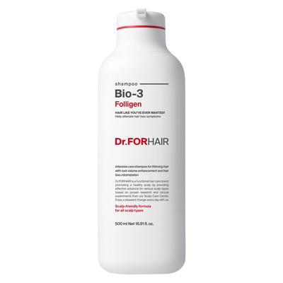 Dott. Per Capelli Polygen Bio3 Shampoo Funzionale Fragranza Erbe Fresche, 500ml, 1 unità