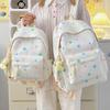 College Style Schoolbag Junior High School Girls Girl Heart Stars Large Capacity Simple Versatile High Value Backpack Tide