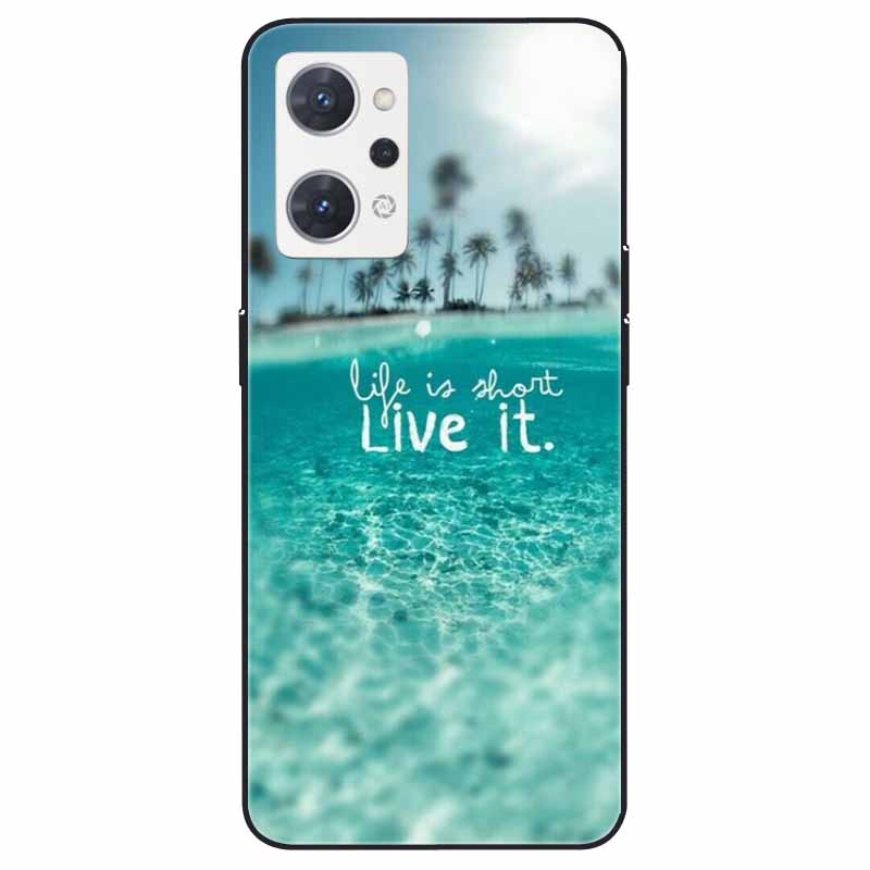 For OPPO Reno 9A 7A Case Soft TPU Fashion Marble Silicone Bumper Covers for OPPO Reno 9 A 5G CPH2523 Reno7A Protector Reno9 A