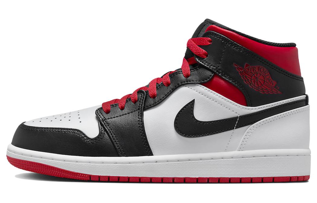 Jordan 1 Mid Gym Red Black Toe DQ8426-106 44.5