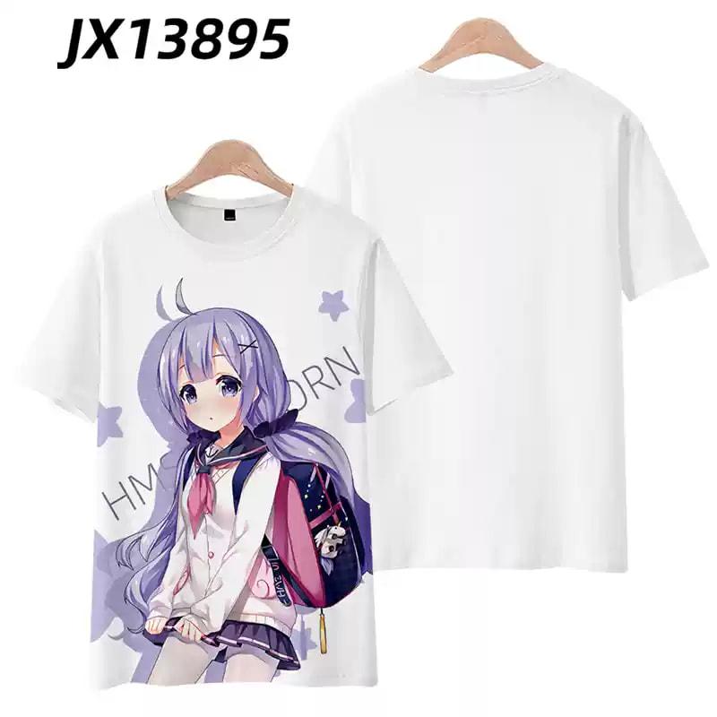 Popular Game Azur Lane T-shirt 3D Print Men/Women Anime t shirt Casual Harajuku