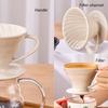 4 Pieces Pour Over Coffee Maker Set - Include Glass Pot & 100pcs Paper Filter & Ceramic Pour Over Coffee Dripper & Coffee Spoon