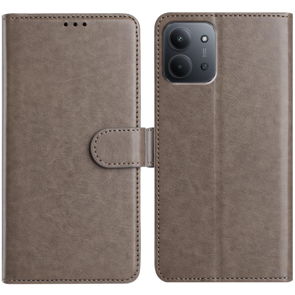 For Xiaomi Redmi 15C 5G (EU) (173mm)/Xiaomi Redmi 15C 4G (EU) (173mm) Wallet Phone Case Stand PU Leather Folio Flip Cover with 8 Card Slot