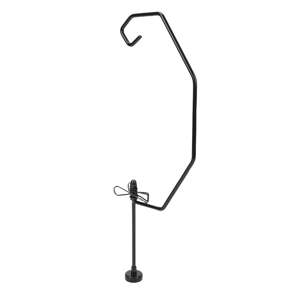 Portable Camping Lamp Hanger, Fly Coils Lantern Stand Magnetic Base Stand with Holder for Garden and Hiking Trips