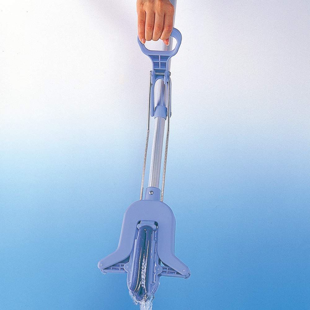 Azuma Super Absorbent Super Squeezing Wiper a Retractable Sponge Wiper with Amazing Simply Pull the Lever for Easy 27cm Wiping Total AZ259 Industries'