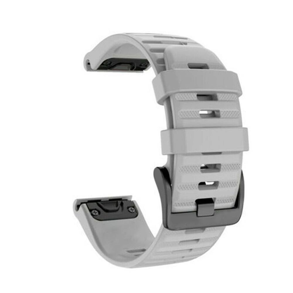 Quick Fit 22MM 26MM Silicone Strap For Garmin Fenix 8 7X 7 Pro Solar Tactix 8 7 7 Pro 7X Enduro 3 2 Epix Pro Venu 3 Watch Band