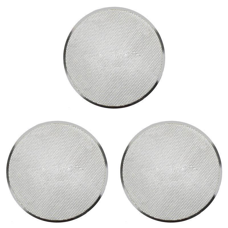 Aluminum Pizza Tray Round Durable Alloy For Restaurant And Family Pizzas