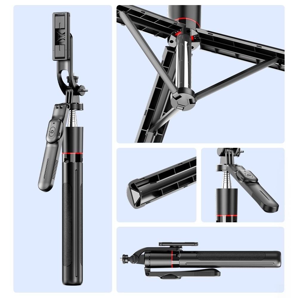 1.7m Bluetooth Selfie Stick 360° Rotating Selfie Stick Tripod Telescopic Selfie Stick  Travel