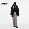 ONLY Women's 90% White Duck Down Mid-Length Hooded Puffer Jacket