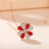 Tancise S925 Sterling Silver Luxury Personality Pendant Necklace Women's Classic Tide Necklace