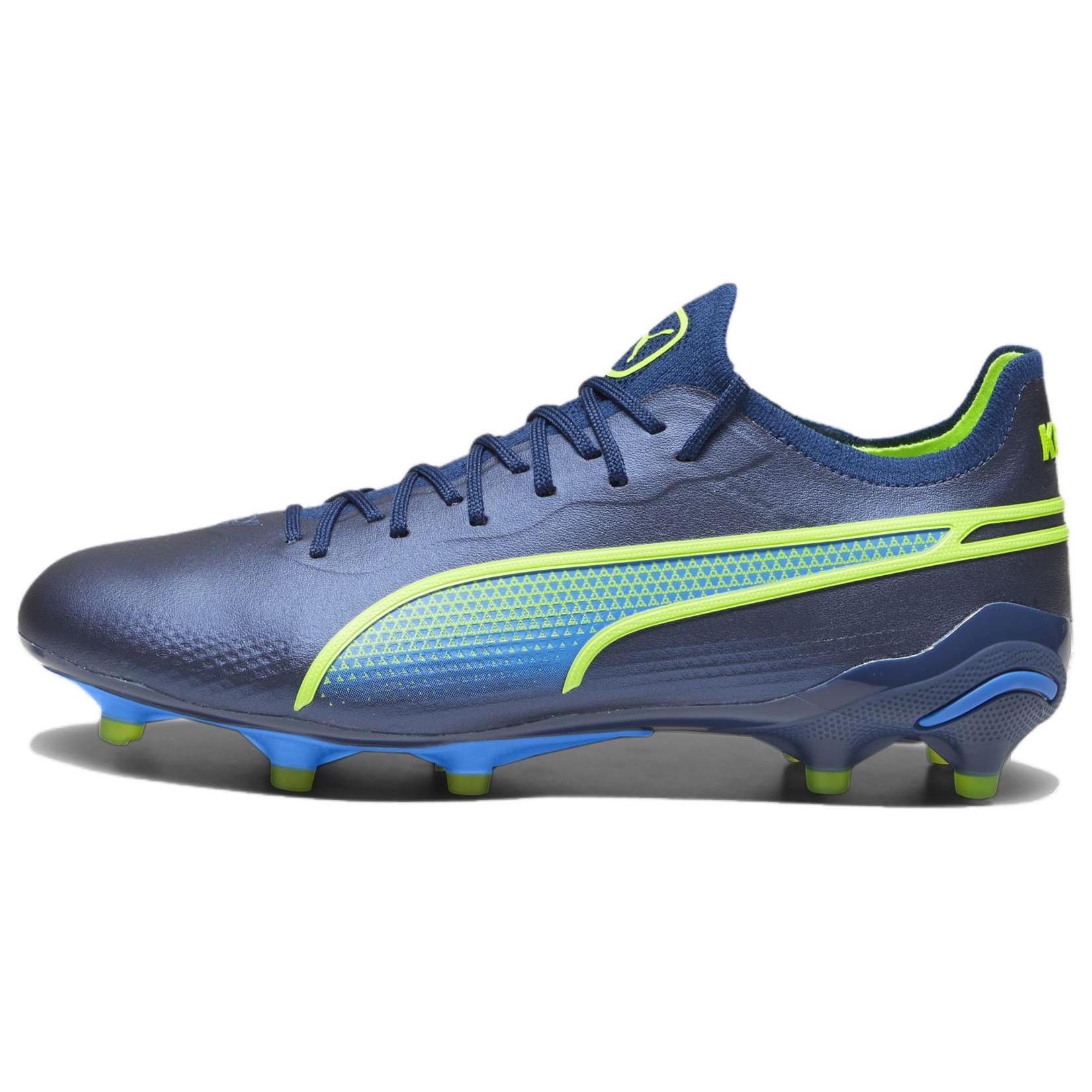 

New PUMA King Ultimate FG/AG Soccer Shoes Women s Blue Green 107565-02 38.5