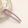 Fashion Candy Color Hair Sticks for Women Shell Hair Clip Pins 1pcs Minimalist U Shape Girls Hairpins Hair Bun Maker Headwear