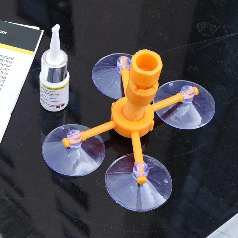 Windshield Repair Kit Car Cracked Glass Repairing Tools Household DIY Window Glass Nano Scratch Crack Repair Resin Glue