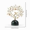 Decorative Cabinet Elegant Coral Branch Sculpture Tabletop Ornament Nature
