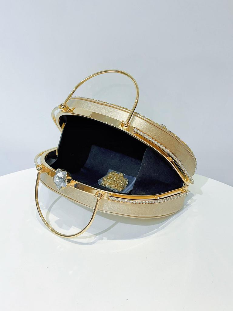 Women's Rhinestone Evening Clutch - Bridal & Banquet Handbag